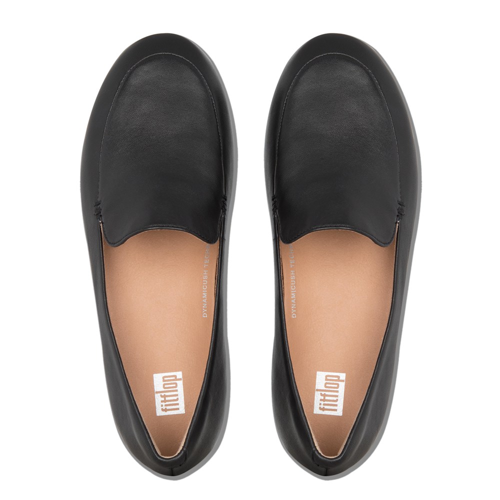 Fitflop Womens Loafers Black - Lena Leather - HG4385712